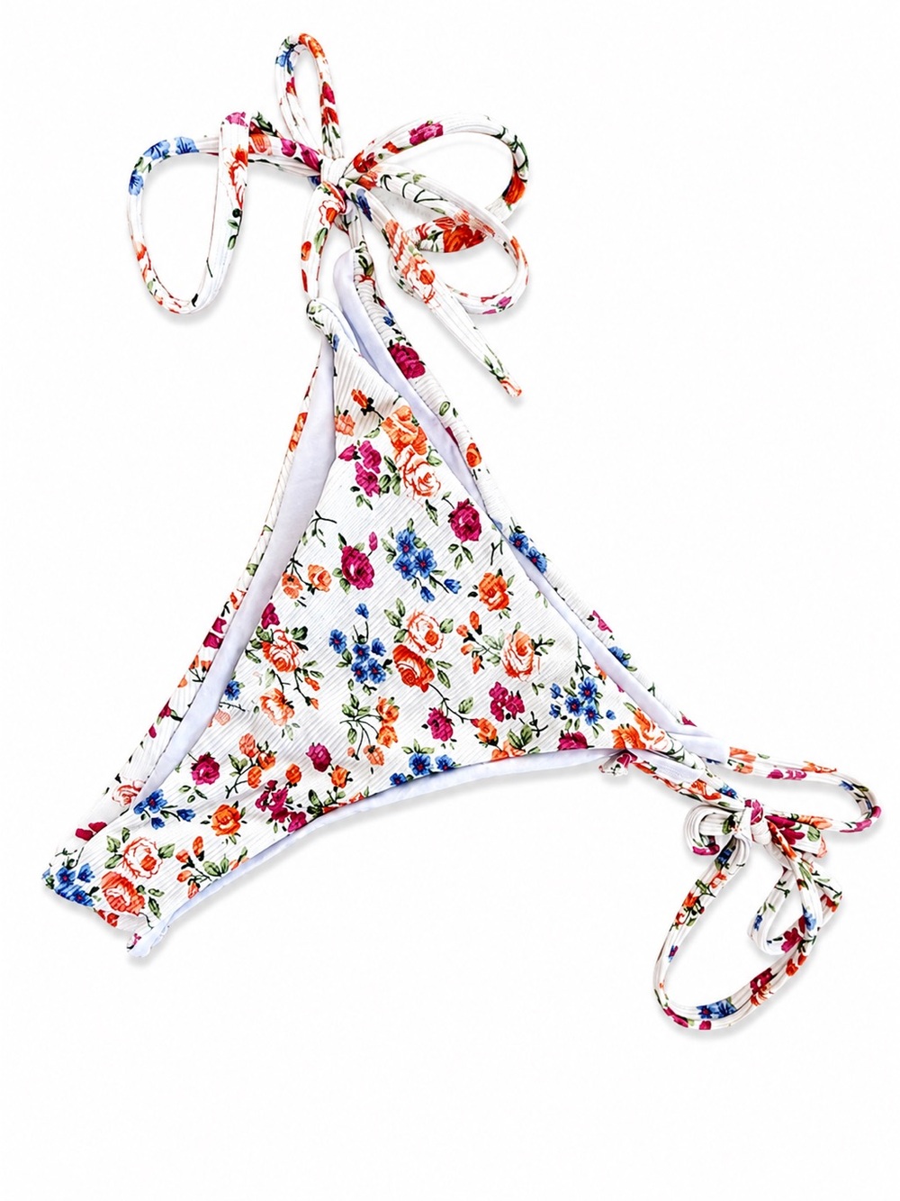 Bikini two-piece swimsuit floral multicolor size S - Picture 5 of 5